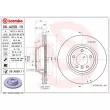 BREMBO 09.A259.11 - Jeu de 2 disques de frein avant