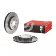 BREMBO 09.A296.11 - Jeu de 2 disques de frein avant