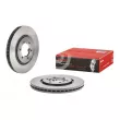 BREMBO 09.A302.11 - Jeu de 2 disques de frein avant