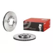 BREMBO 09.A304.10 - Jeu de 2 disques de frein avant