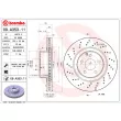 BREMBO 09.A353.11 - Jeu de 2 disques de frein avant