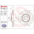 BREMBO 09.A426.1X - Jeu de 2 disques de frein avant