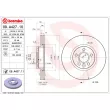 BREMBO 09.A427.11 - Jeu de 2 disques de frein avant