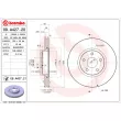 BREMBO 09.A427.20 - Jeu de 2 disques de frein avant