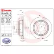 BREMBO 09.A450.11 - Jeu de 2 disques de frein arrière