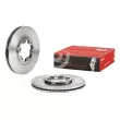 BREMBO 09.A452.10 - Jeu de 2 disques de frein avant