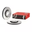 BREMBO 09.A454.11 - Jeu de 2 disques de frein avant