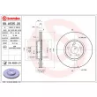 BREMBO 09.A535.21 - Jeu de 2 disques de frein avant
