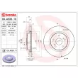 BREMBO 09.A538.11 - Jeu de 2 disques de frein avant