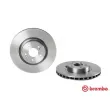 BREMBO 09.A554.10 - Jeu de 2 disques de frein avant