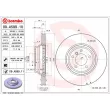 BREMBO 09.A599.11 - Jeu de 2 disques de frein avant