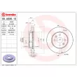 BREMBO 09.A606.10 - Jeu de 2 disques de frein avant