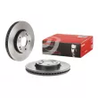 BREMBO 09.A706.11 - Jeu de 2 disques de frein avant