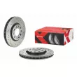 BREMBO 09.A721.1X - Jeu de 2 disques de frein avant