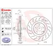 BREMBO 09.A731.11 - Jeu de 2 disques de frein avant