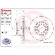 BREMBO 09.A741.10 - Jeu de 2 disques de frein avant