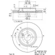 BREMBO 09.A761.11 - Jeu de 2 disques de frein avant