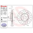 BREMBO 09.A828.11 - Jeu de 2 disques de frein avant