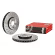 BREMBO 09.A828.11 - Jeu de 2 disques de frein avant