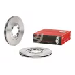 BREMBO 09.A862.10 - Jeu de 2 disques de frein avant