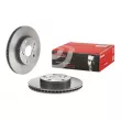 Jeu de 2 disques de frein avant BREMBO [09.A864.11]