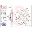 BREMBO 09.A960.21 - Jeu de 2 disques de frein avant