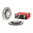 BREMBO 09.A961.21 - Jeu de 2 disques de frein arrière