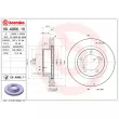 BREMBO 09.A966.11 - Jeu de 2 disques de frein avant