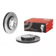 BREMBO 09.A968.21 - Jeu de 2 disques de frein avant