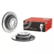 BREMBO 09.B041.11 - Jeu de 2 disques de frein arrière