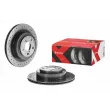 BREMBO 09.B041.1X - Jeu de 2 disques de frein arrière