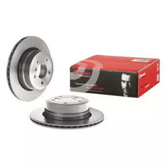 Jeu de 2 disques de frein arrière BREMBO 09.B313.11 pour BMW Série 5 530 xi - 272cv