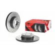 BREMBO 09.B337.2X - Jeu de 2 disques de frein avant