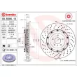 BREMBO 09.B386.13 - Jeu de 2 disques de frein avant