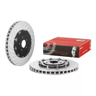 Jeu de 2 disques de frein avant BREMBO 09.B386.33