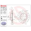 BREMBO 09.B436.51 - Jeu de 2 disques de frein avant