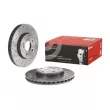 BREMBO 09.B436.51 - Jeu de 2 disques de frein avant