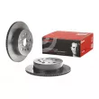 Jeu de 2 disques de frein arrière BREMBO [09.B453.11]
