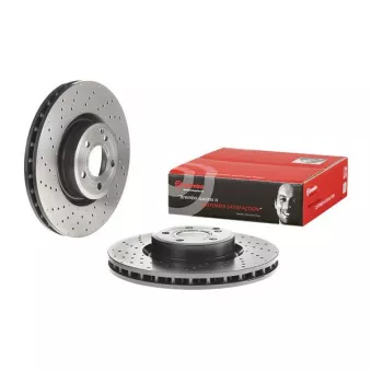 Jeu de 2 disques de frein avant BREMBO 09.B475.11