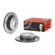 BREMBO 09.B522.11 - Jeu de 2 disques de frein arrière