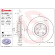 BREMBO 09.B556.11 - Jeu de 2 disques de frein avant