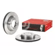 BREMBO 09.B634.10 - Jeu de 2 disques de frein avant
