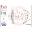 BREMBO 09.B647.11 - Jeu de 2 disques de frein avant