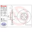 BREMBO 09.B754.11 - Jeu de 2 disques de frein avant