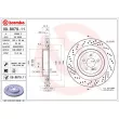 BREMBO 09.B879.11 - Jeu de 2 disques de frein arrière