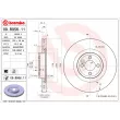 BREMBO 09.B956.11 - Jeu de 2 disques de frein avant