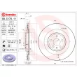 BREMBO 09.C170.11 - Jeu de 2 disques de frein arrière