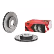 BREMBO 09.C171.1X - Jeu de 2 disques de frein avant