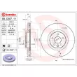 BREMBO 09.C207.11 - Jeu de 2 disques de frein avant