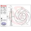 BREMBO 09.C266.11 - Disque de frein avant gauche